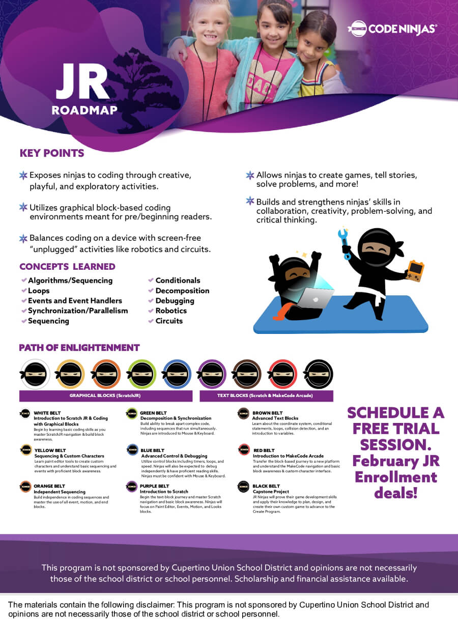 Code Ninjas Flyer 2