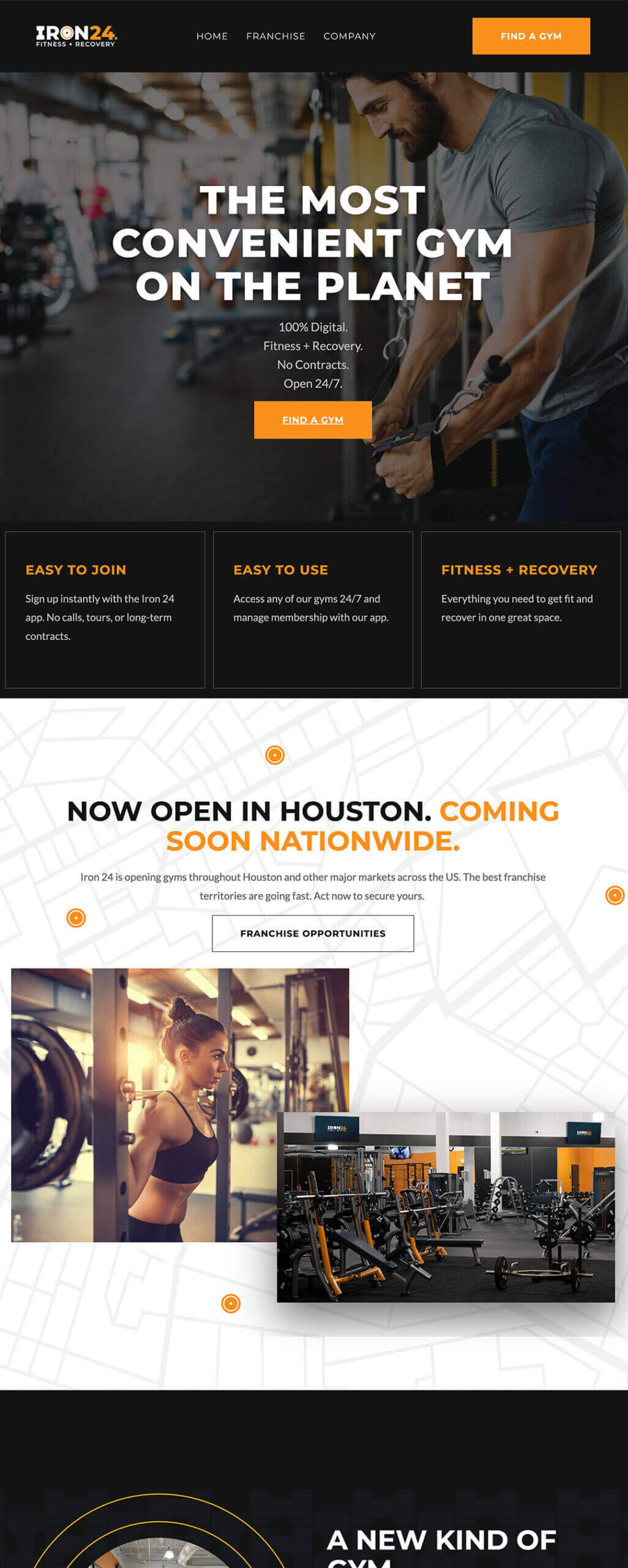 Iron 24 Gym Wall Graphics